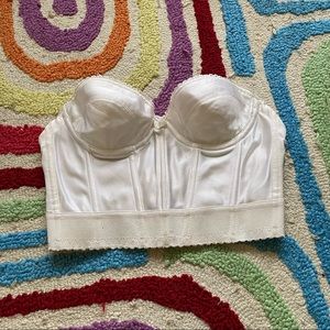 Vintage An Original QJ Foundation Corset Bra Top